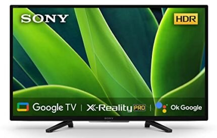 Sony Bravia 80 cm (32 inches) HD Ready Smart LED Google TV KD-32W830K (Black) (2022 Model)