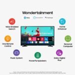 Samsung 108 cm (43 inches) Wondertainment Series Full HD Smart LED TV UA43T5410KAXXL (Black-Hair Line) - Image 2