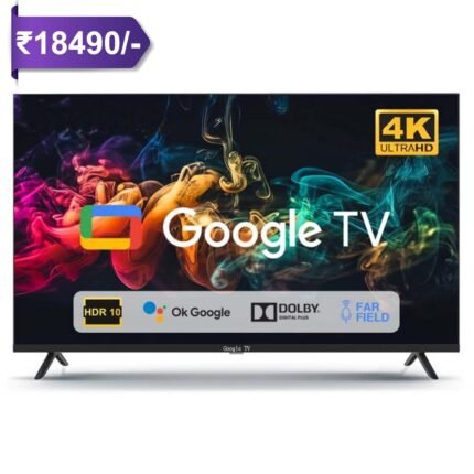G'TEC Android Google Tv 108 cm (43 inches) Crystal Smart 4K Ultra HD Smart LED TV