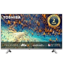 Toshiba 108 cm (43 inches) V Series Full HD Smart Android LED TV 43V35KP (Silver)