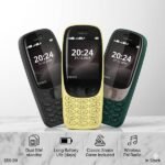 Nokia 6310 Dual SIM Keypad Phone with a 2.8” Screen, Wireless FM Radio and Rear Camera with Flash