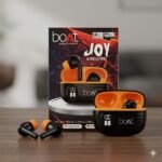boAt Joy Airdopes Wireless Earbuds | HD Sound | Bluetooth 5.3 | Power Display Case | Touch Control | Long Battery Backup