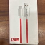 OnePlus 120W SuperVOOC USB to Type-C Fast Charging Cable | 10A Output | High-Speed Data Sync | 1 Meter